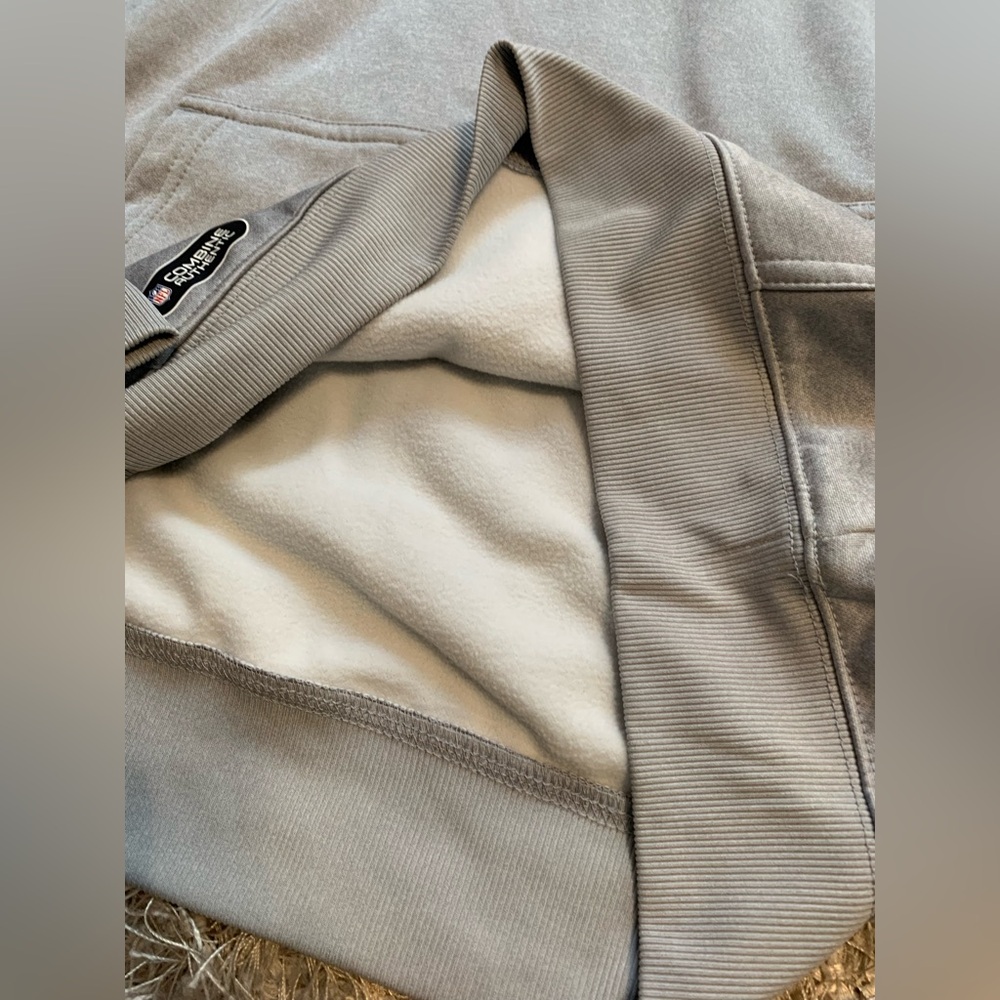 NFL Detroit Lions Silver women’s Hoodie sz L NWT - Picture 5 of 10